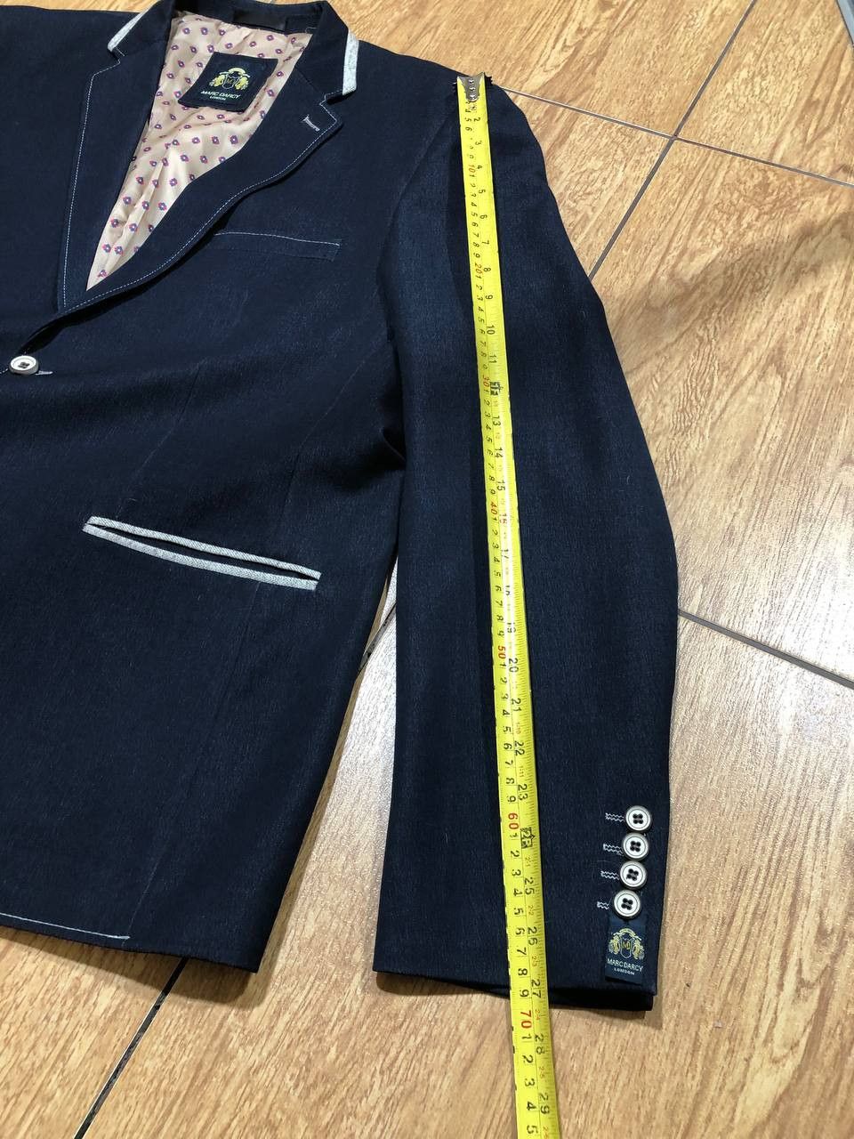 Vintage Mens Designer Marc Darcy BLAZER CASUAL Size 48R - 11 Thumbnail