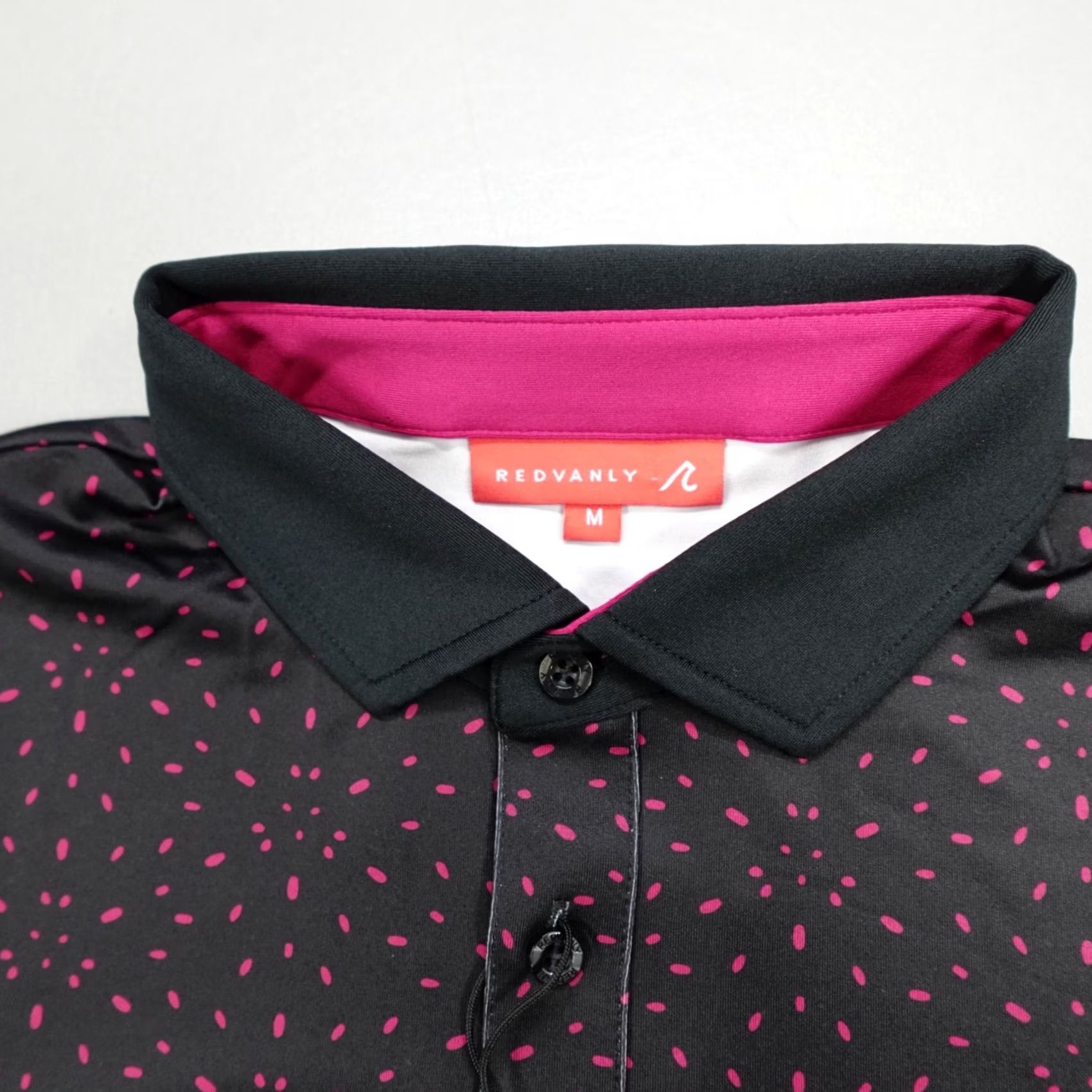 Vintage Redvanly Arcadia Golf Polo Shirt Tuxedo Black Geometric Rugby R2389 Men's Size M Size US M / EU 48-50 / 2 - 3 Thumbnail