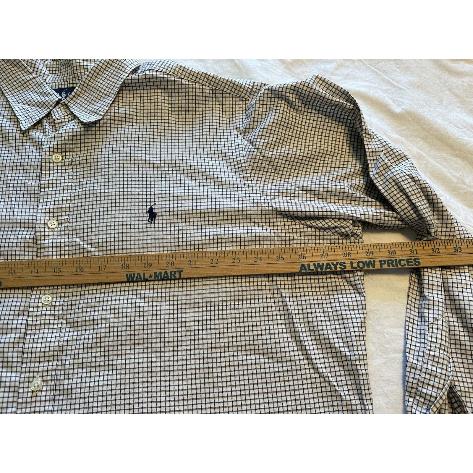 Lauren Ralph Lauren Ralph Lauren Classic Navy/Brown/White Check XXL Button Shirt Size US XXL / EU 58 / 5 - 5 Thumbnail