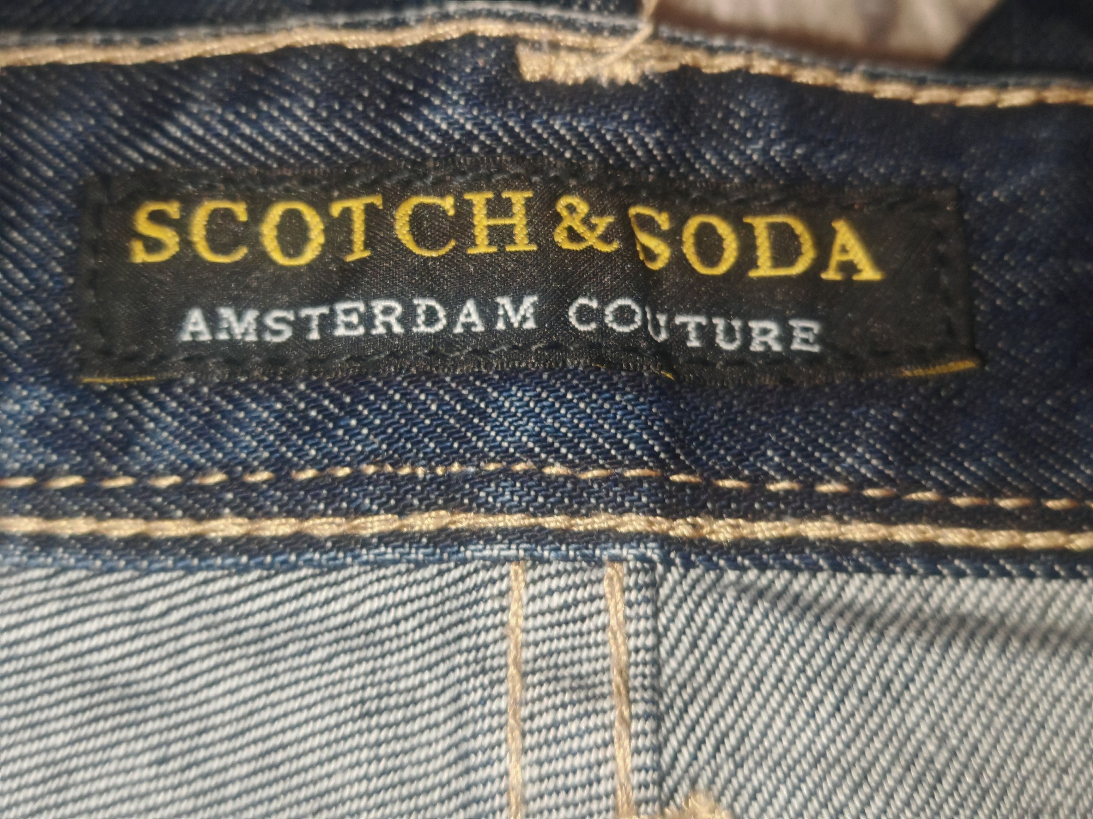 Scotch & Soda Scotch & Soda Snatch Blue Straight Jeans sz 34/34 Size US 34 / EU 50 - 7 Thumbnail