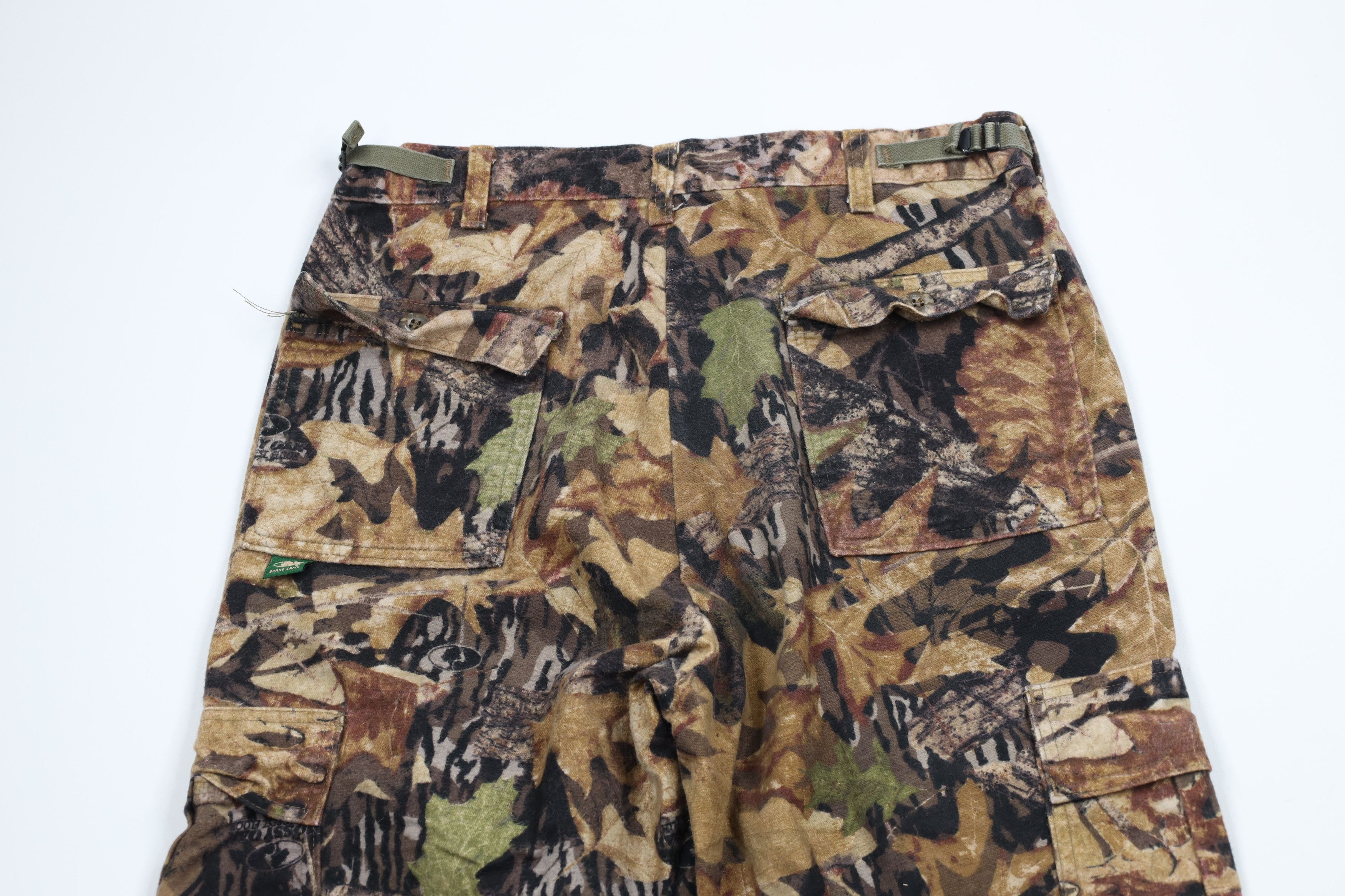 Mossy Oaks × Vintage Vintage 90s Mossy Oak Camouflage Cloth Cargo Pants USA Size US 32 / EU 48 - 9 Thumbnail