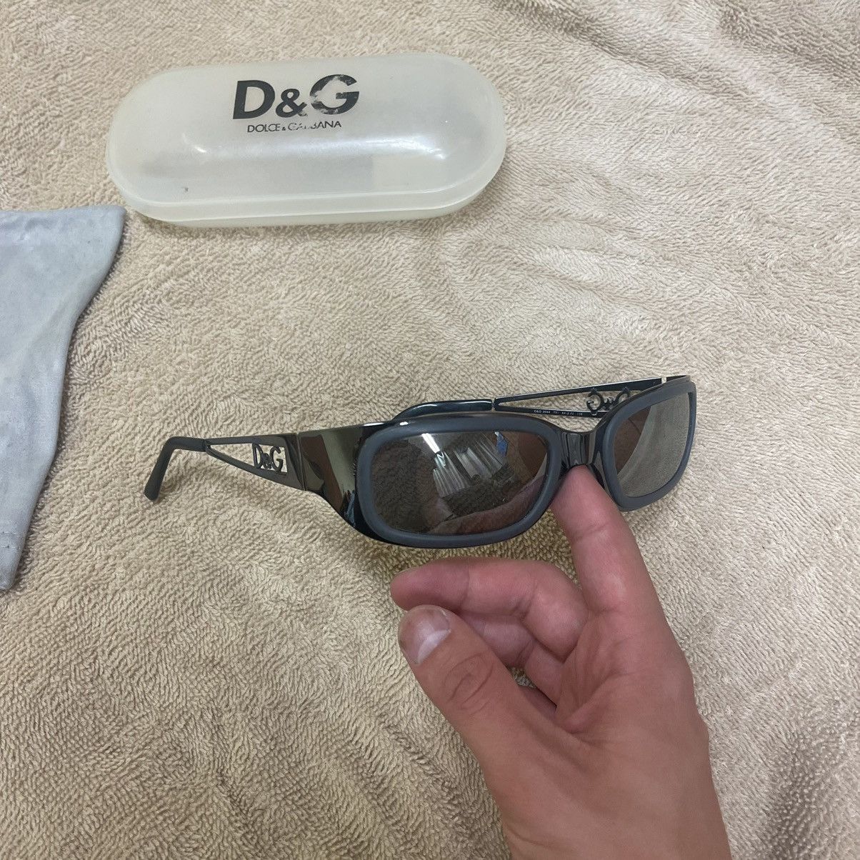 Dolce & Gabbana × Japanese Brand × Vintage d&g sunglasses Size ONE SIZE - 4 Thumbnail
