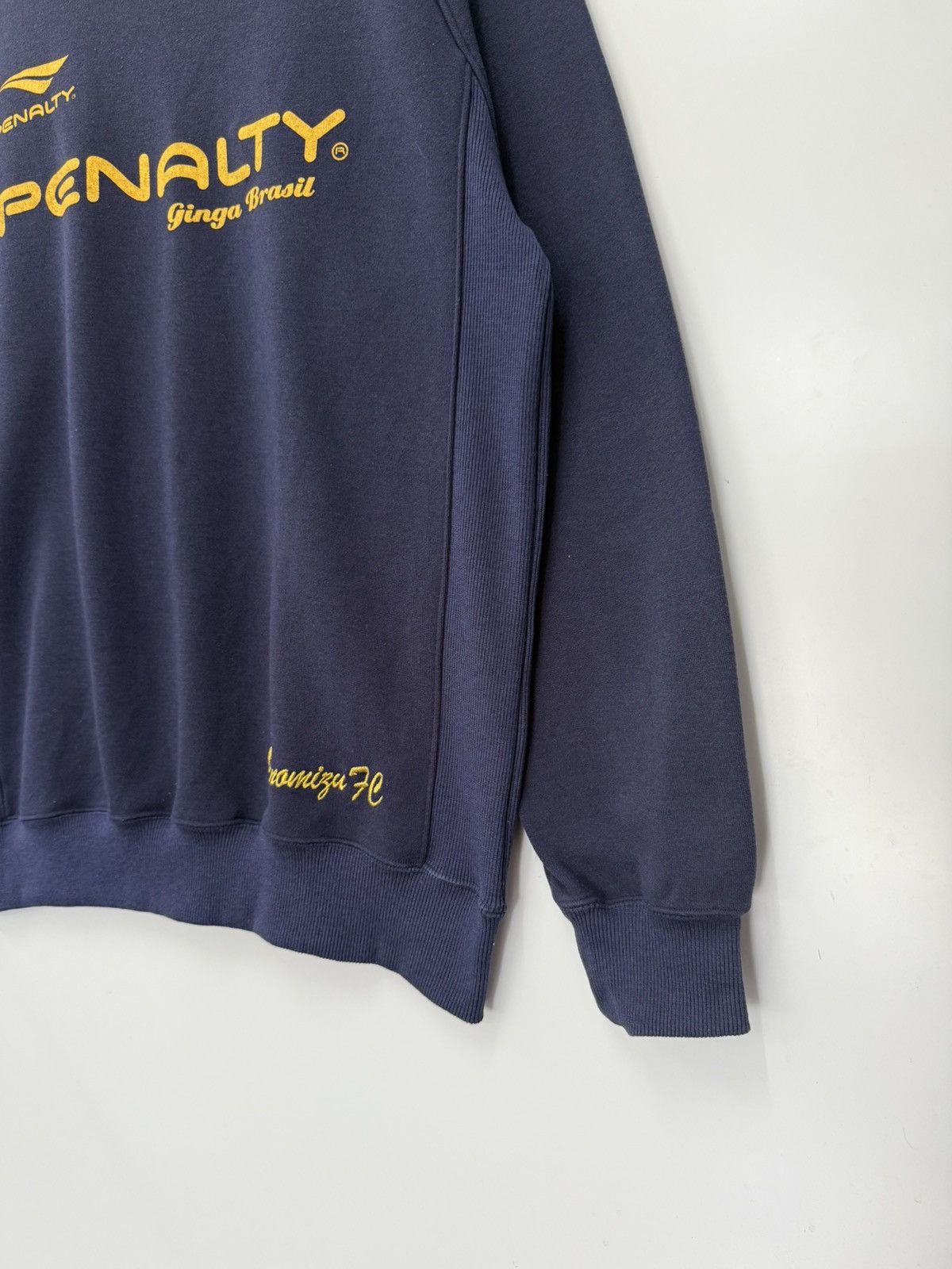 Penalty 🔥 Vtg Y2K PENALTY BRAZILIAN SOCCER SWEATSHIRT Size US M / EU 48-50 / 2 - 2 Thumbnail
