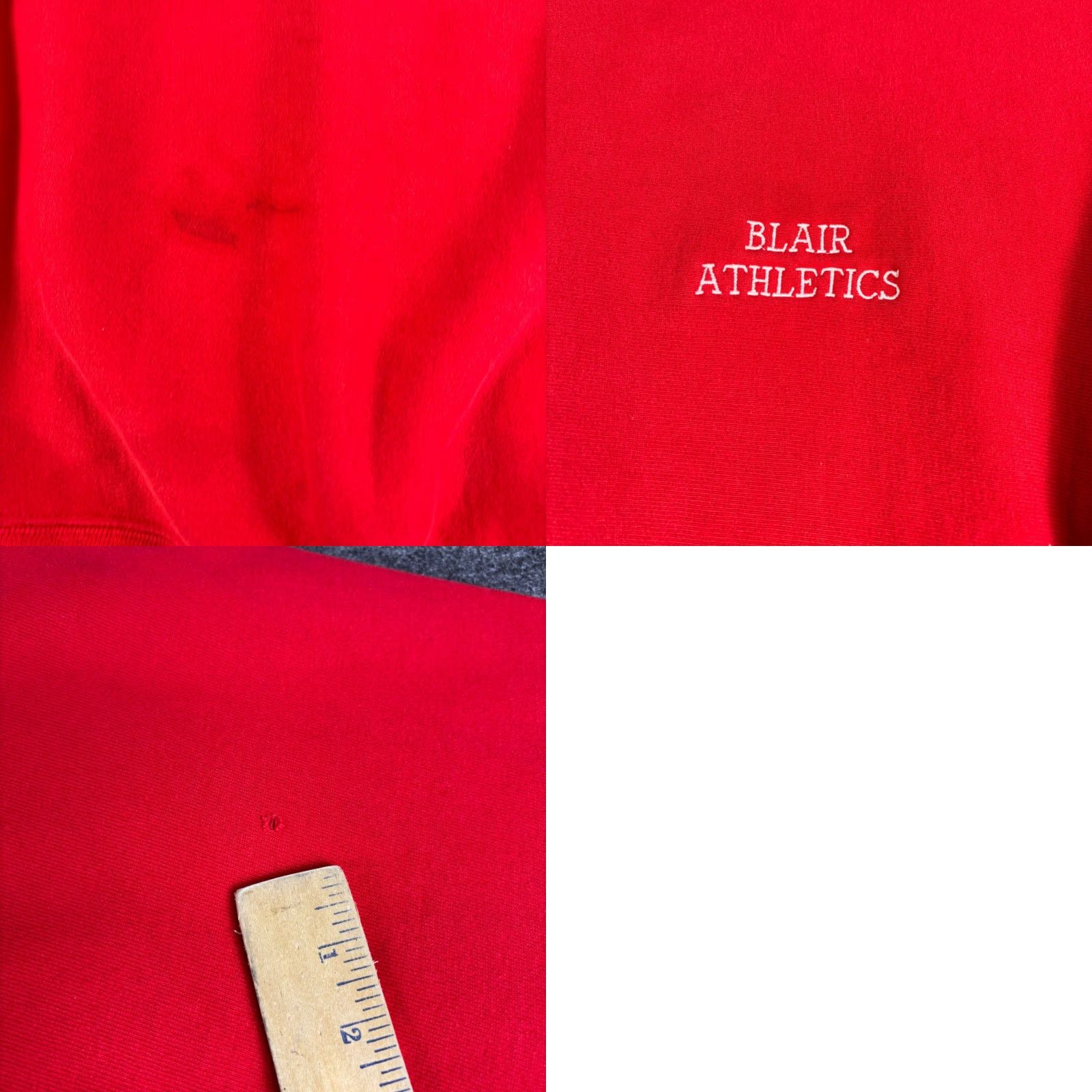Champion VINTAGE Champion Sweatshirt Crew Neck Unisex Adults XL Red 80s College Powerblend Heavyweight Size US XL / EU 56 / 4 - 8 Thumbnail