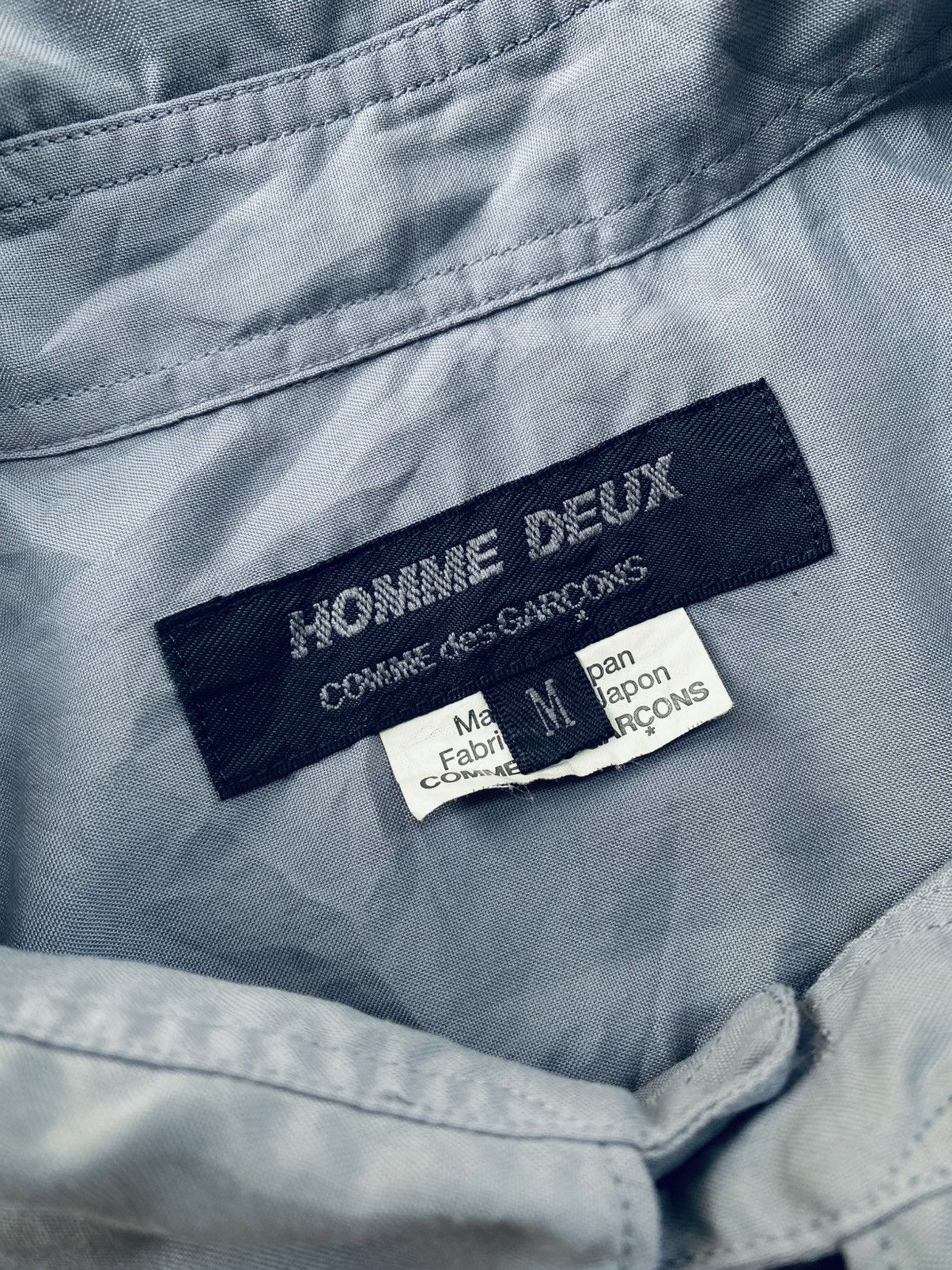Comme des Garcons Homme Deux AD2023 Homme Deux Comme Des Garcons Button Ups Shirt Size US M / EU 48-50 / 2 - 3 Thumbnail