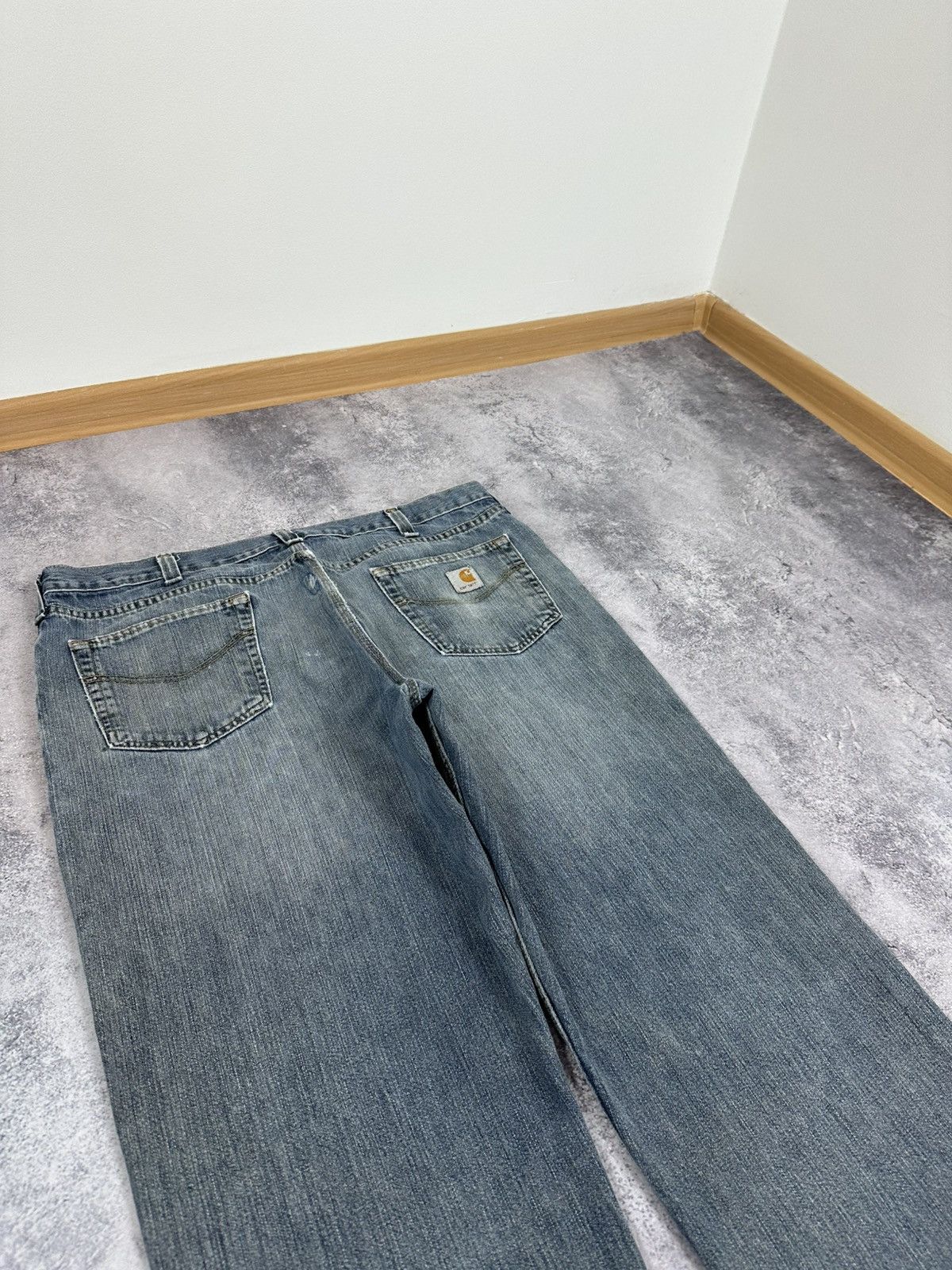 Carhartt Vintage Carhartt USA Stone Washed Baggy Utility Work Jeans Size US 40 / EU 56 - 4 Thumbnail