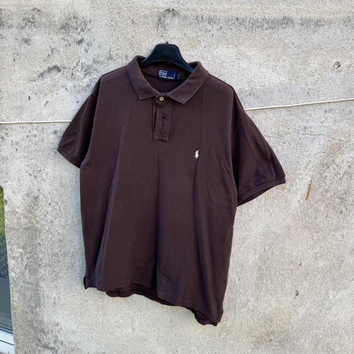 Polo Ralph Lauren Polo Ralph Lauren Brown Vintage Polo Made in USA Chief Keef Size US L / EU 52-54 / 3 - 2 Thumbnail