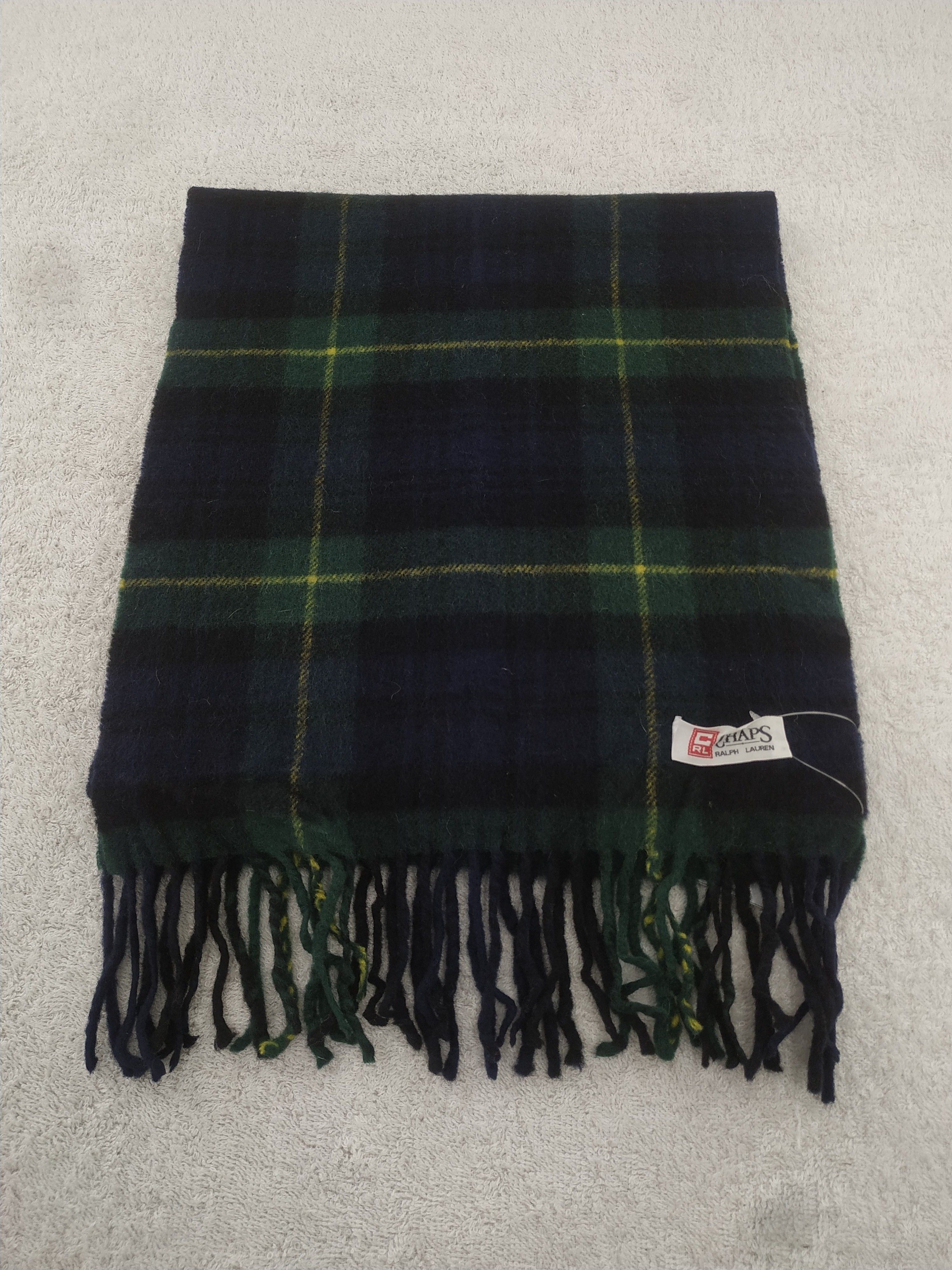 Chaps Ralph Lauren × Vintage Chaps Ralph Lauren Scarf / Muffler / Neckwear - WW905 Size ONE SIZE - 2 Thumbnail