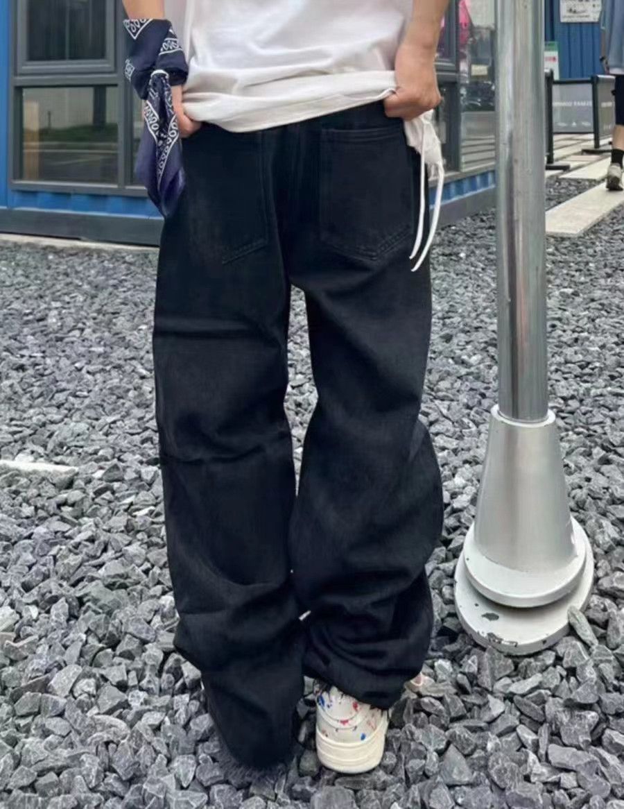 Designer × Japanese Brand Vintage street hip-hop punk baggy ripped jeans Size US 34 / EU 50 - 2 Thumbnail