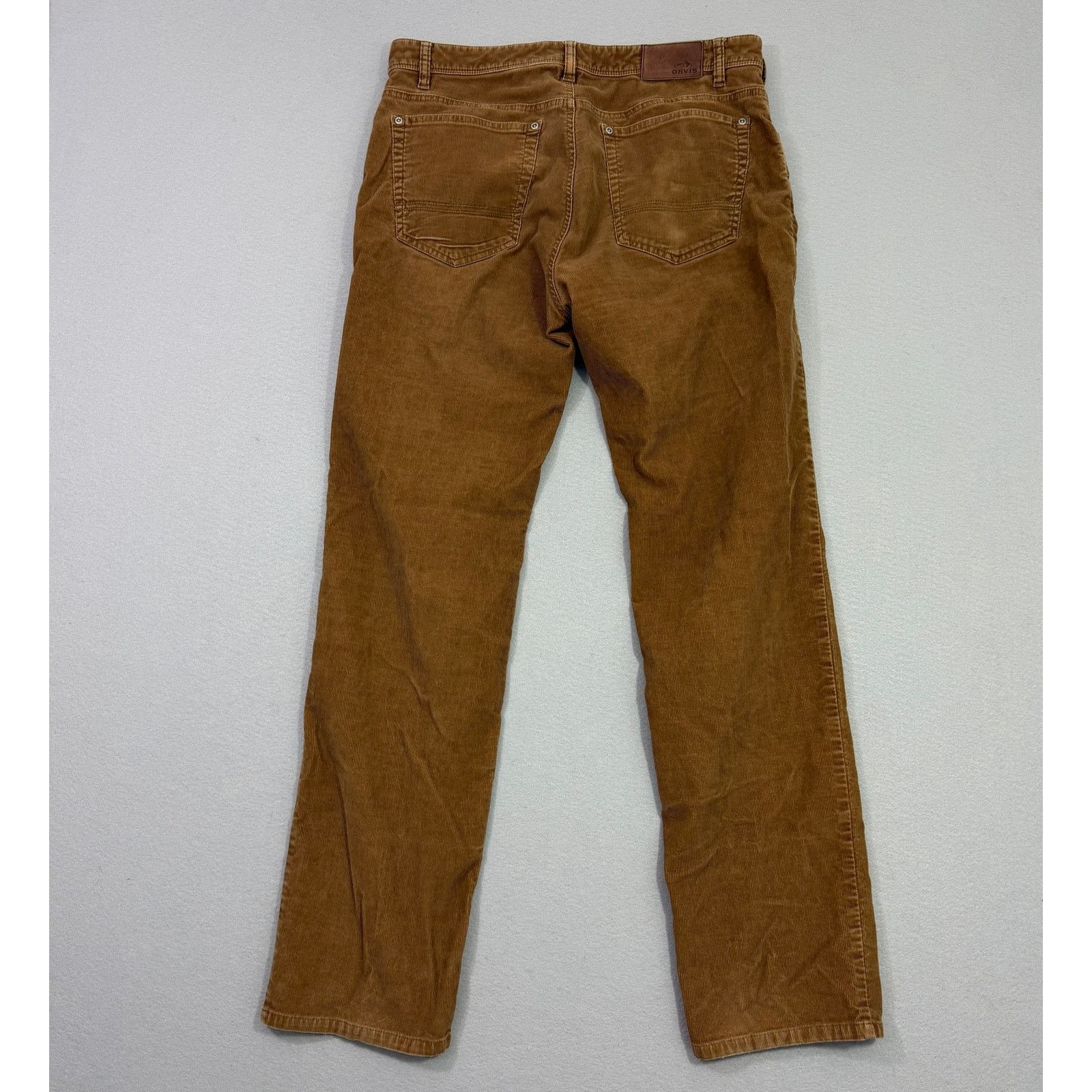 Orvis Orvis Five Pocket Corduroy Pants Men's 36x34 Tan Stretch Size US 36 / EU 52 - 6 Thumbnail