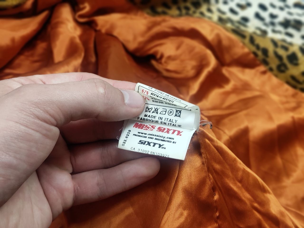 Miss Sixty Miss Sixty luxury vintage Y2K Style Leopard Fur Coat Jacket Size S / US 4 / IT 40 - 16 Thumbnail