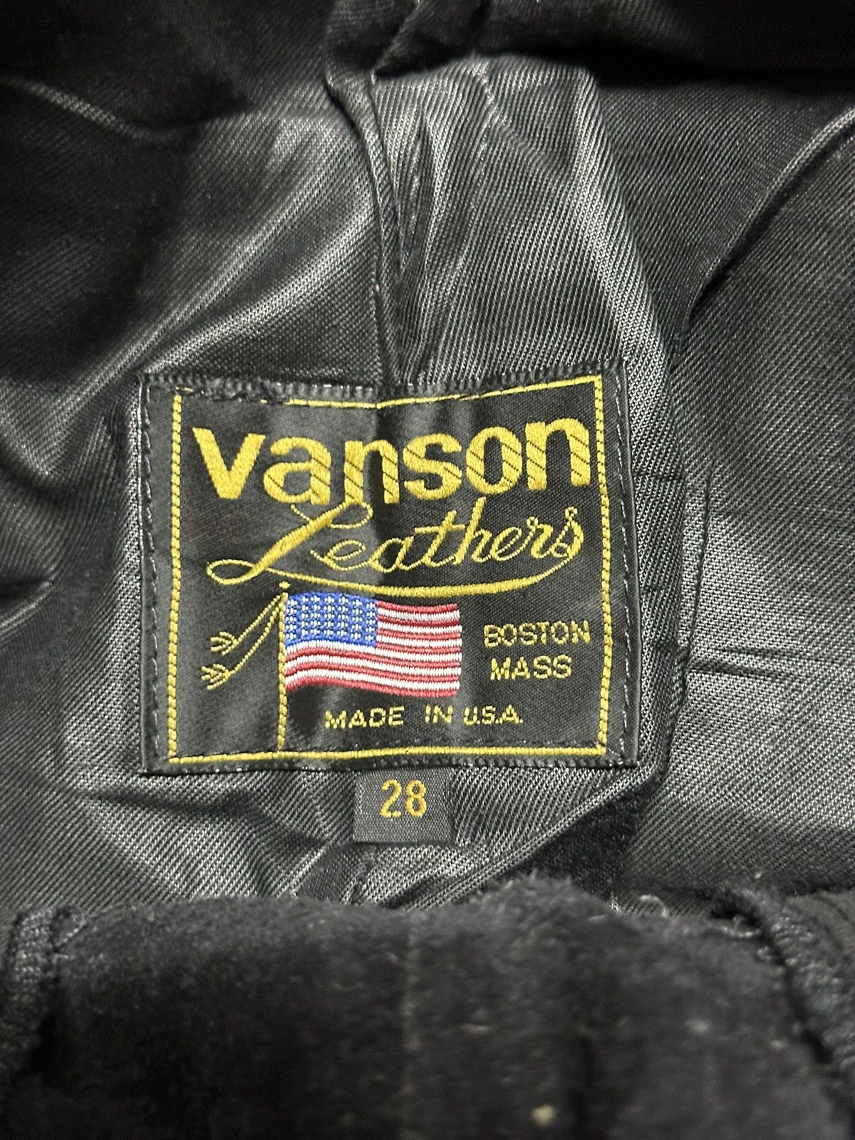Vanson Leathers Vintage Vanson leather pants Size US 28 / EU 44 - 3 Thumbnail