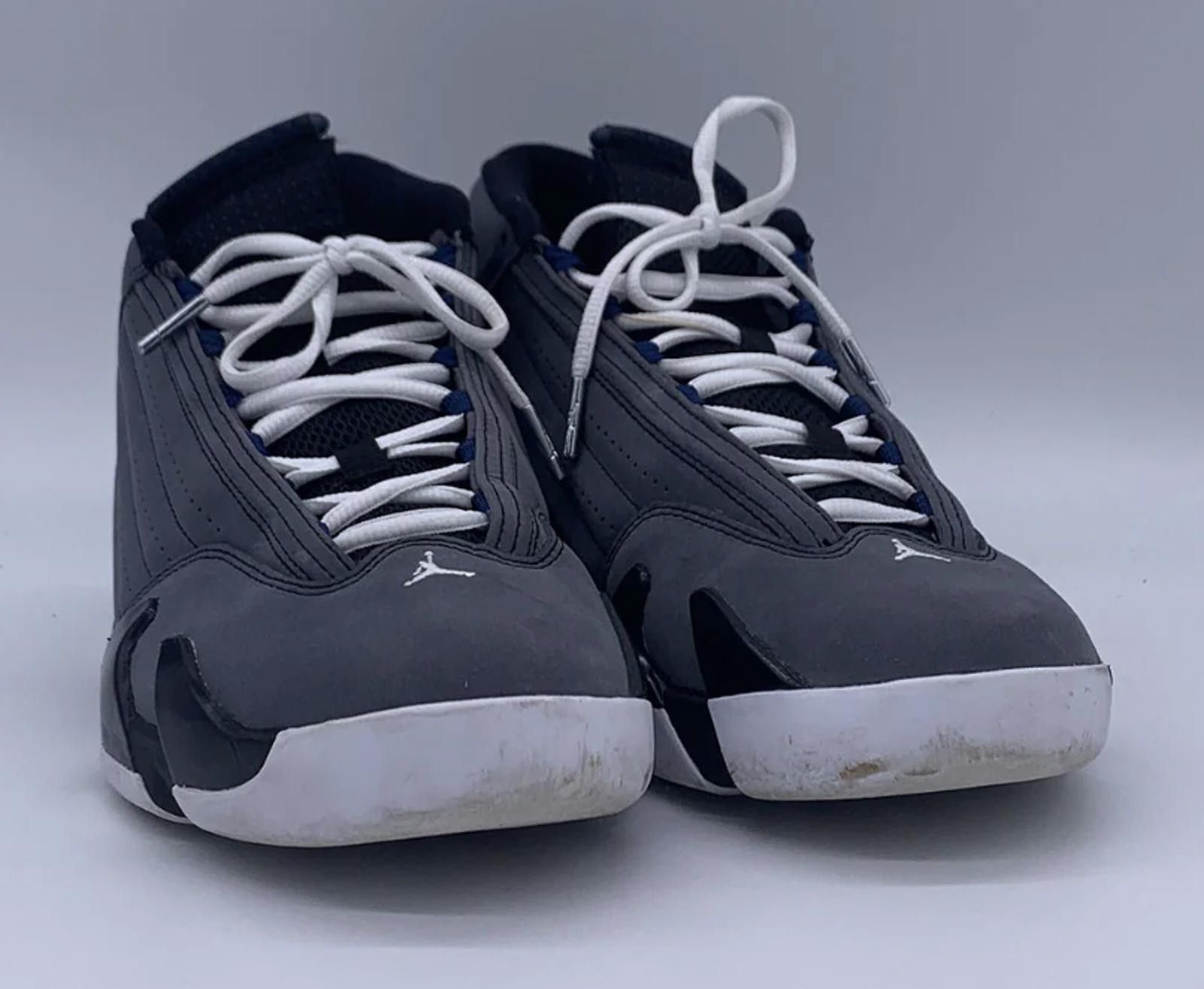 Jordan Brand Air Jordan 14 XIV Retro 311832-011 Light/Graphite/Navy Size US 10.5 / EU 43-44 - 2 Thumbnail