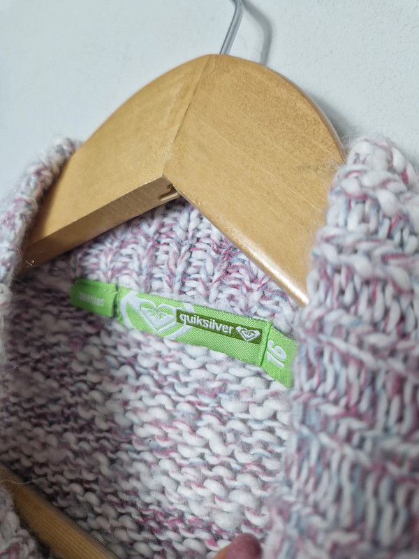 Billabong × Quiksilver Quiksilver vintage wool zipped sweater y2k surf style Size L / US 10 / IT 46 - 4 Thumbnail