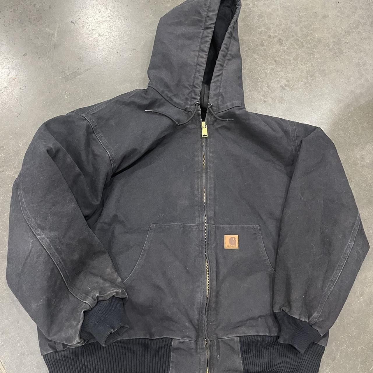 image of Carhartt Workwear Jacket in Black, Men's (Size XL)