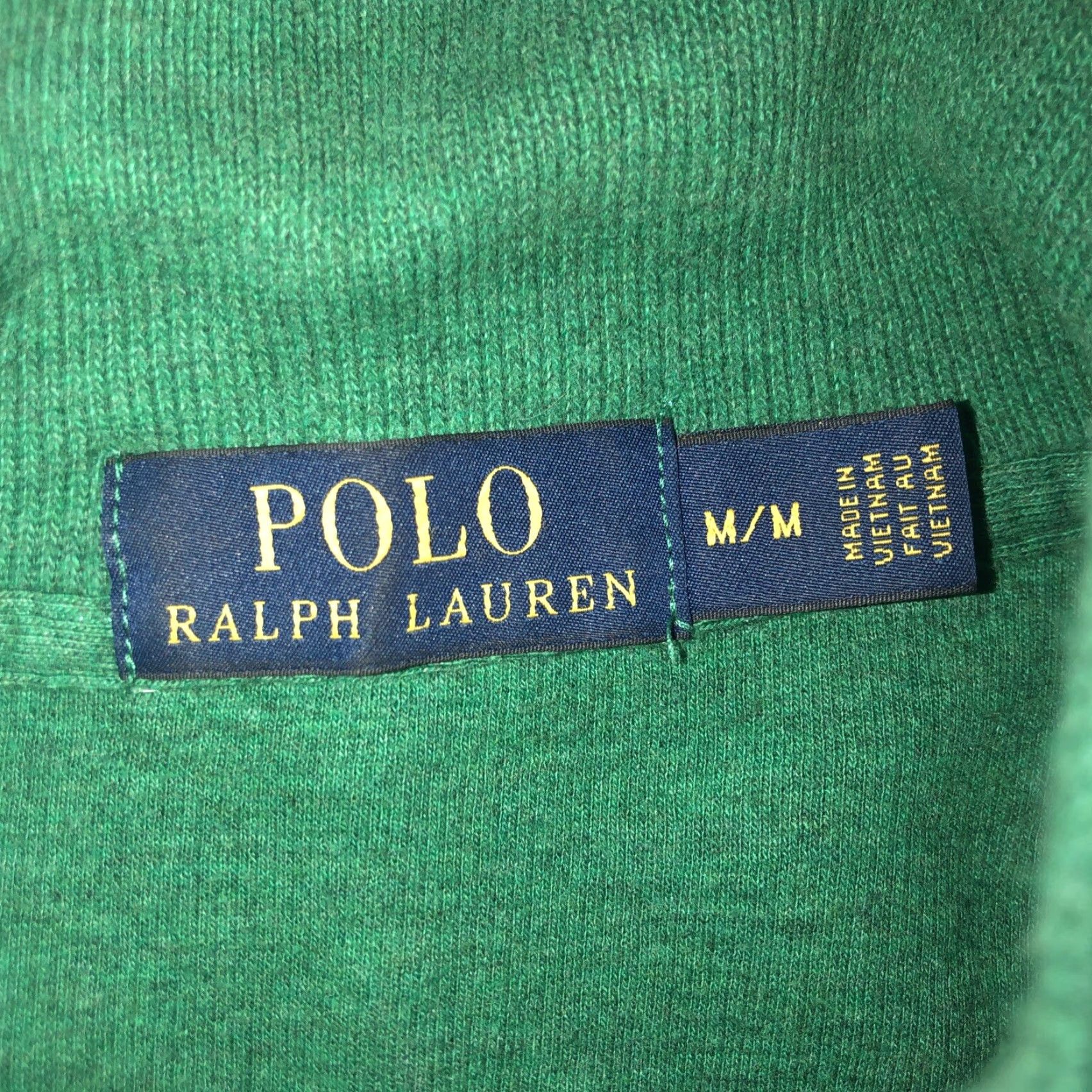 Polo Ralph Lauren Polo Ralph Lauren Sweater Half Zip Pullover Green M Mens Size M Size US M / EU 48-50 / 2 - 3 Thumbnail