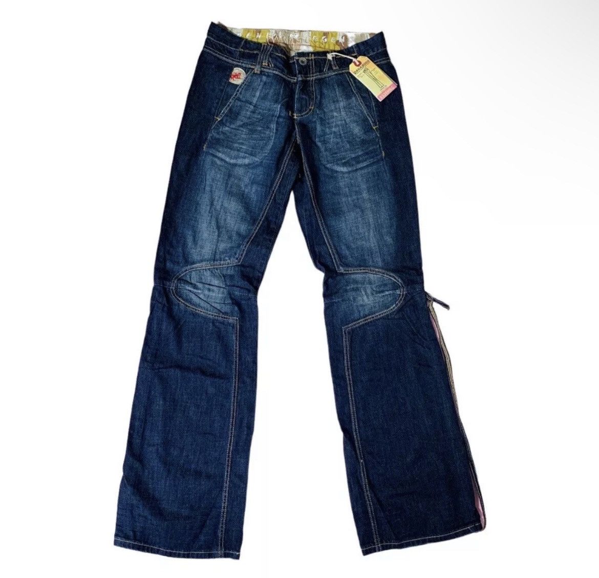 Japanese Brand × Marithe + Francois Girbaud × Parasuco Parasuco Y2K Vintage Jeans 23 Size 23" - 1 Thumbnail