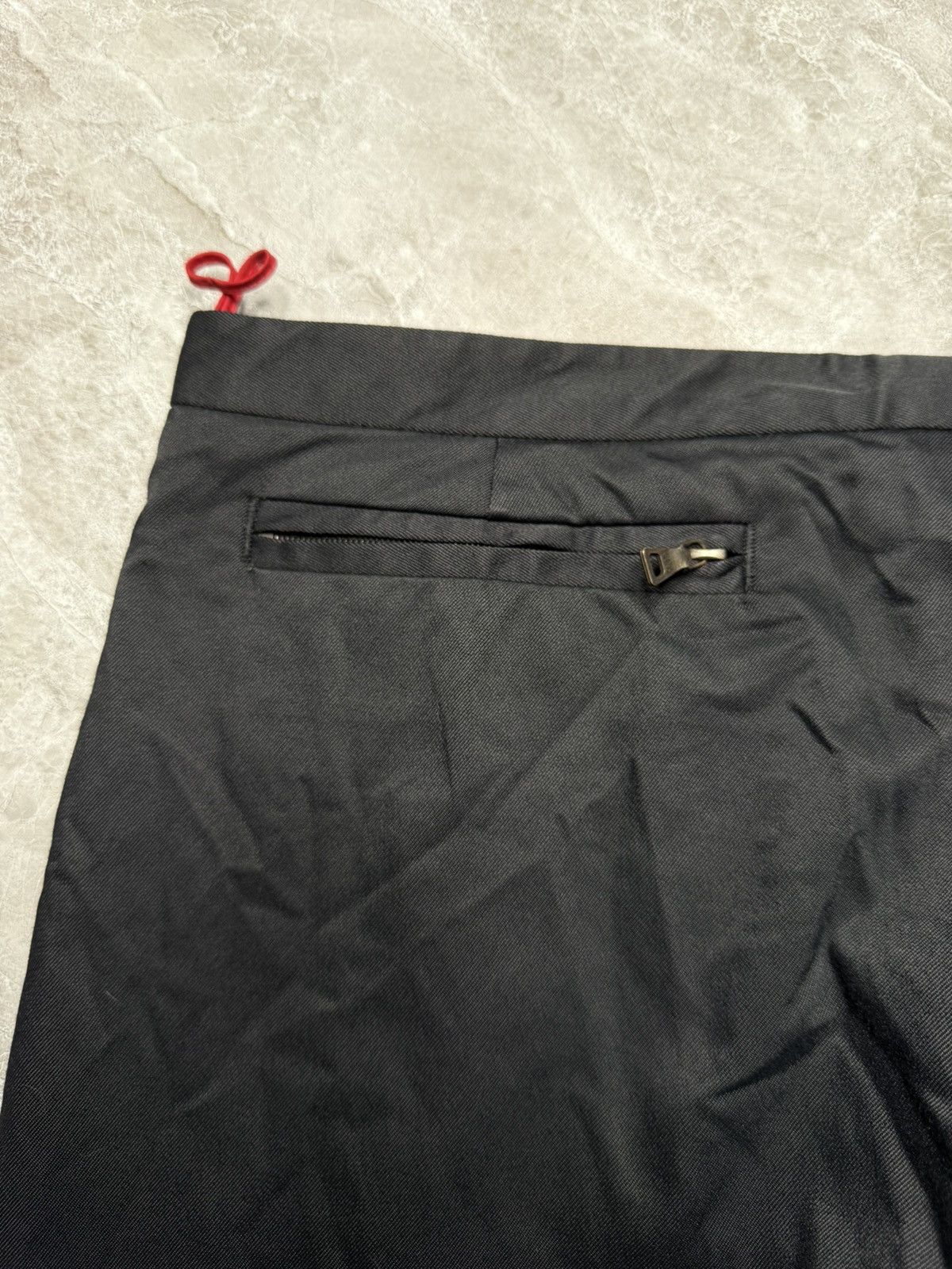 Prada Archive Prada Sport Flared Nylon/Cotton Blend Elastic Pants Size US 34 / EU 50 - 10 Thumbnail