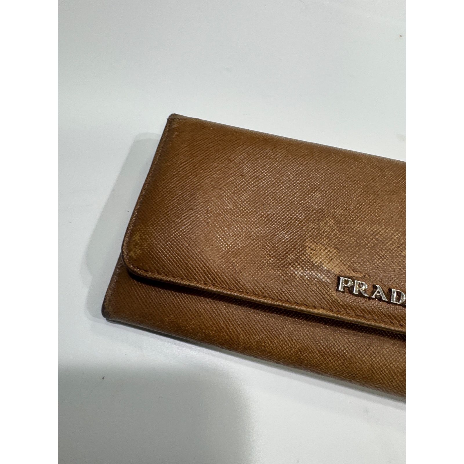 Prada Prada Brown Leather wallet Size ONE SIZE - 9 Thumbnail