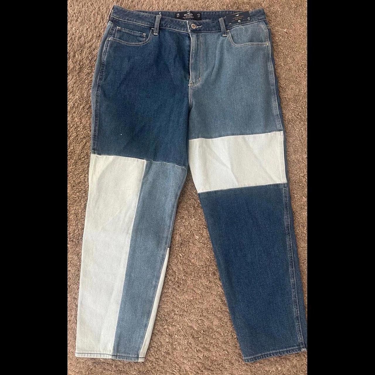 Designer New Hollister Ultra High Rise Mom Size 33" - 1 Thumbnail