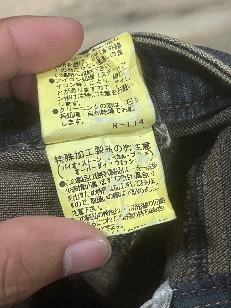 Japanese Brand Vintage Fildire Side Buckle Denim Jeans Inspired Helmut Lang Size 27" / US 4 / IT 40 - 23 Thumbnail