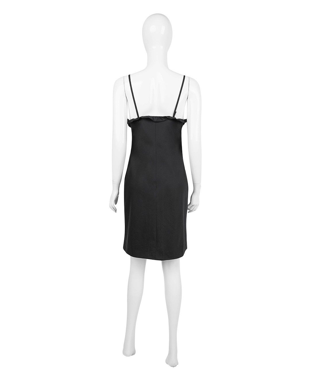 Miu Miu Miu Miu S/S1999 Ruffle Bust Dress Size M / US 6-8 / IT 42-44 - 5 Thumbnail