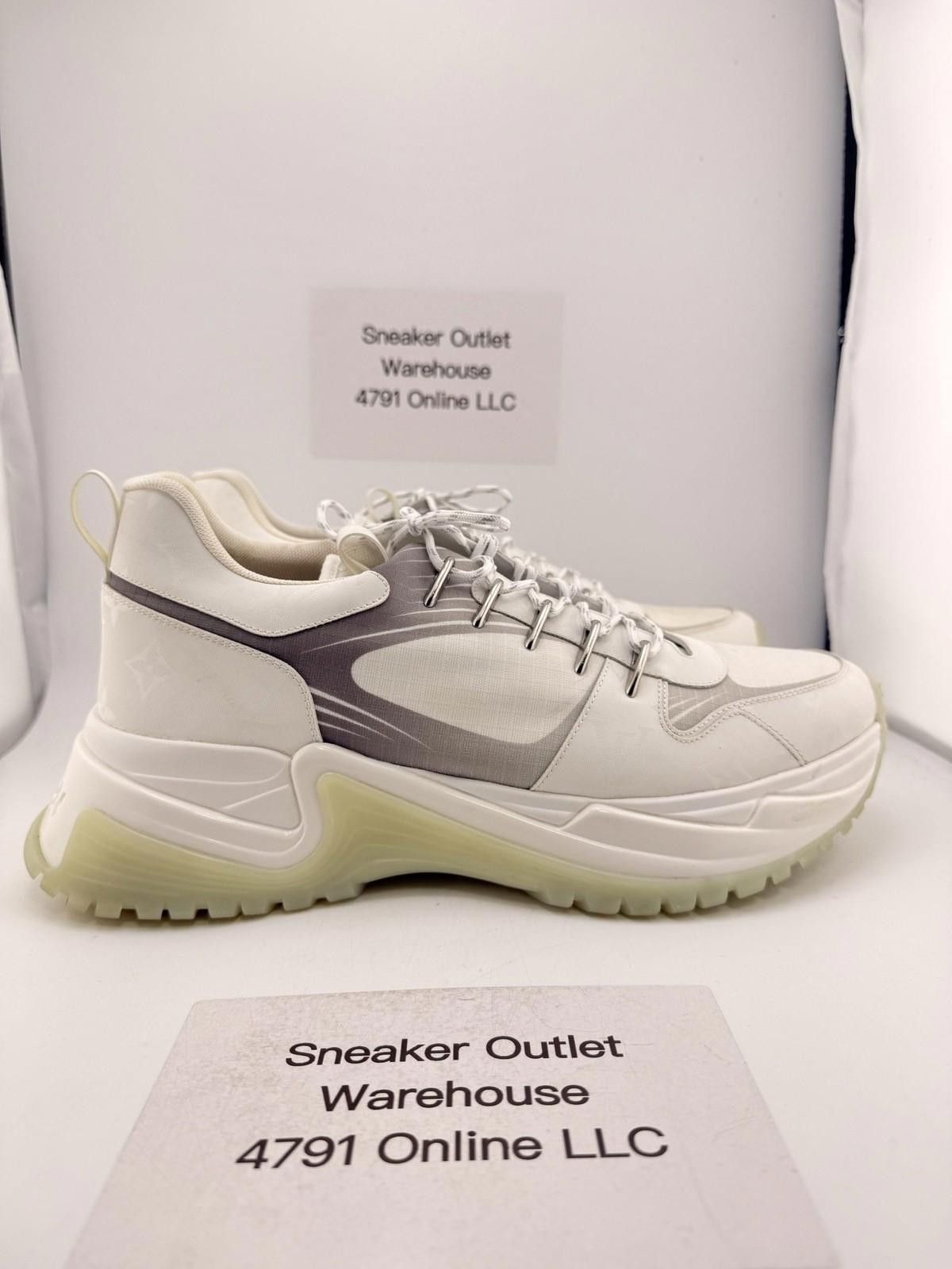 Louis Vuitton Louis Vuitton Run Away Pulse White/Silver 10 UK Used Size US 11 / EU 44 - 3 Thumbnail