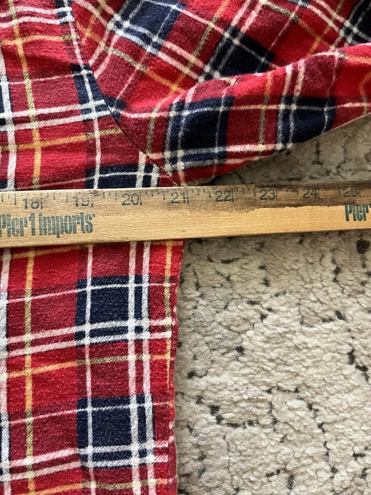 Sears Vintage 70s Sears Kings Road Plaid Flannel Shirt S⁠ Size US L / EU 52-54 / 3 - 5 Thumbnail