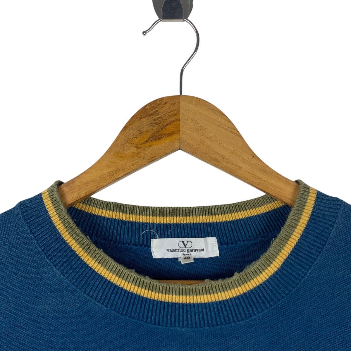 Valentino × Vintage Vintage VALENTINO GARAVANI Embroidery spellout sweatshirt Size US M / EU 48-50 / 2 - 5 Thumbnail