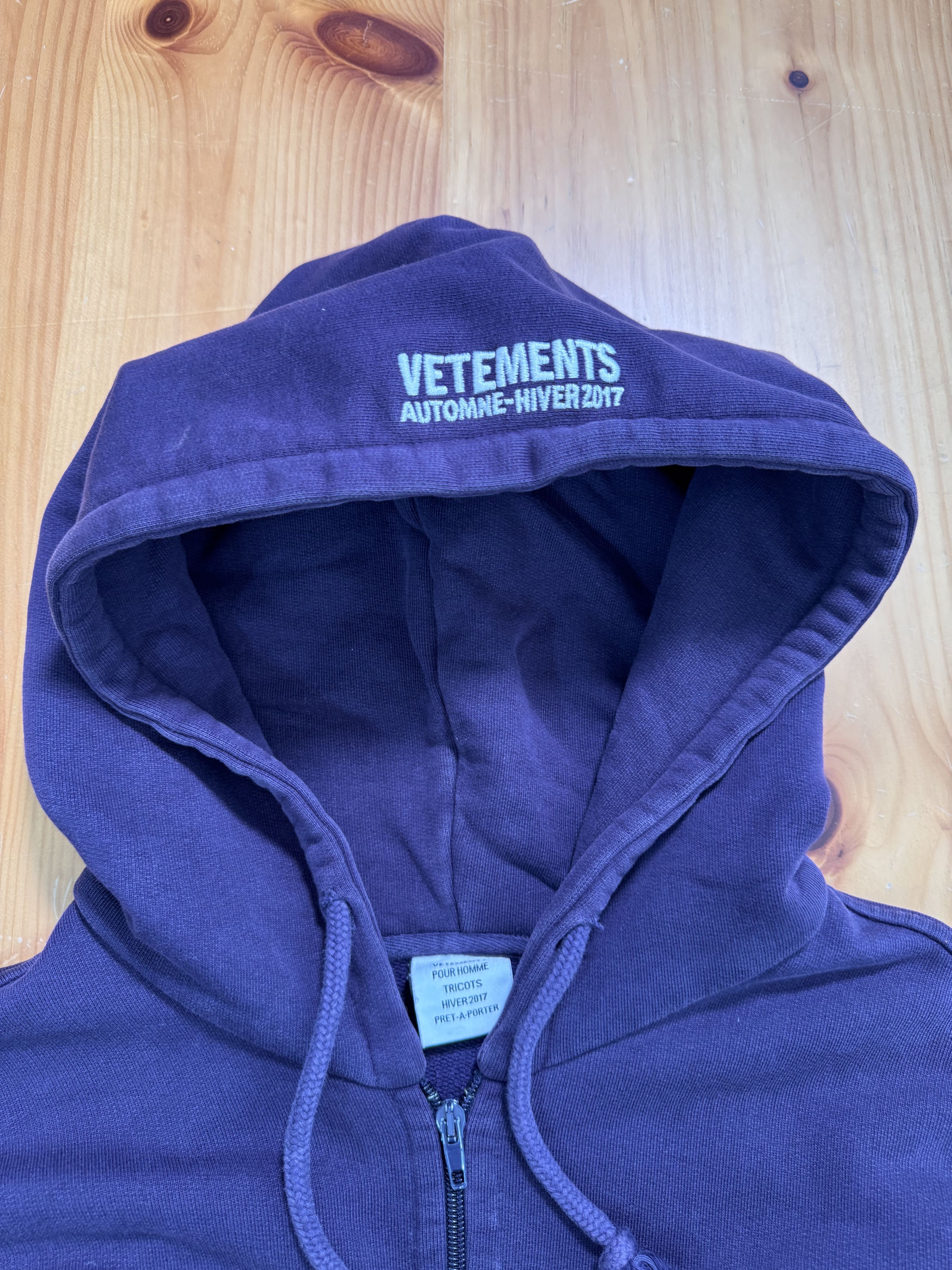 Vetements Vetements Sexual Fantasies DSM exclusive zip dover Size US S / EU 44-46 / 1 - 3 Thumbnail