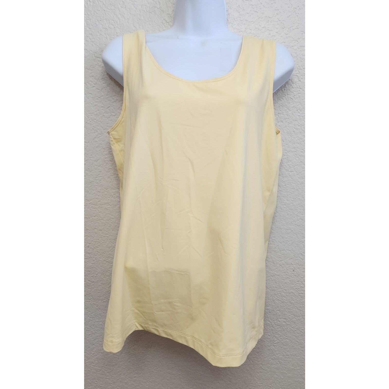 Other Chico's Yellow Round Neck Sleeveless Top 3 XL Lightweight Size XL / US 12-14 / IT 48-50 - 1 Thumbnail