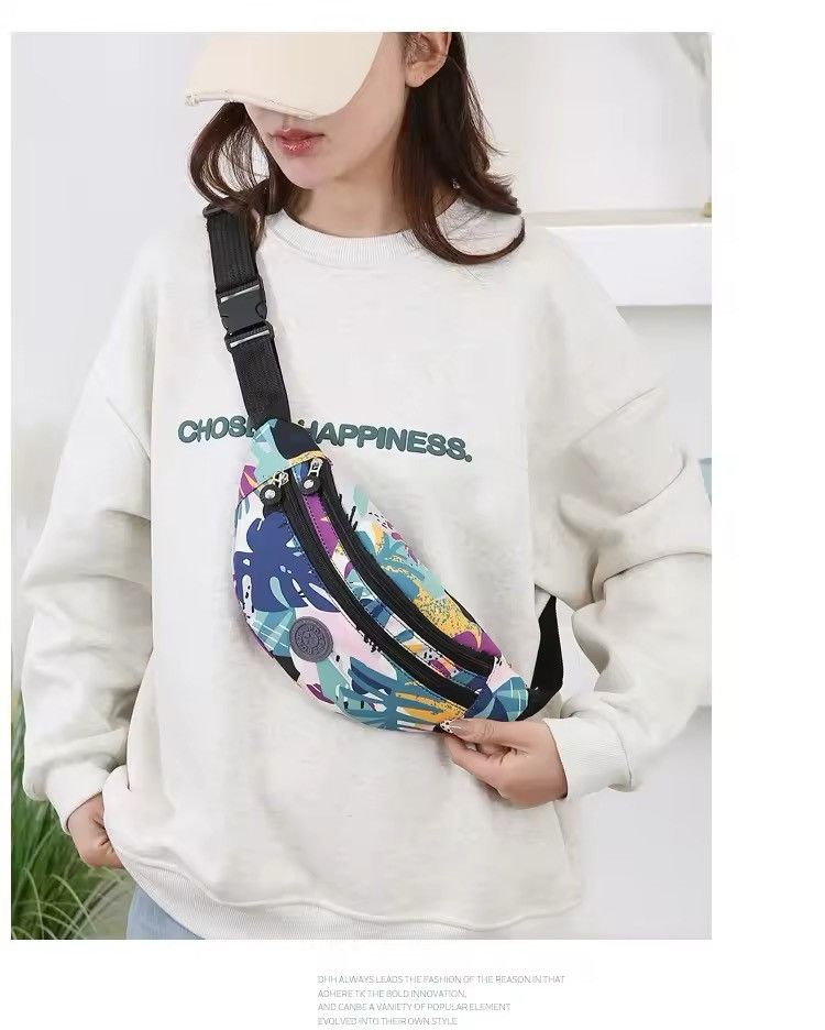 Japanese Brand Street Style Chest Bag Size ONE SIZE - 2 Thumbnail