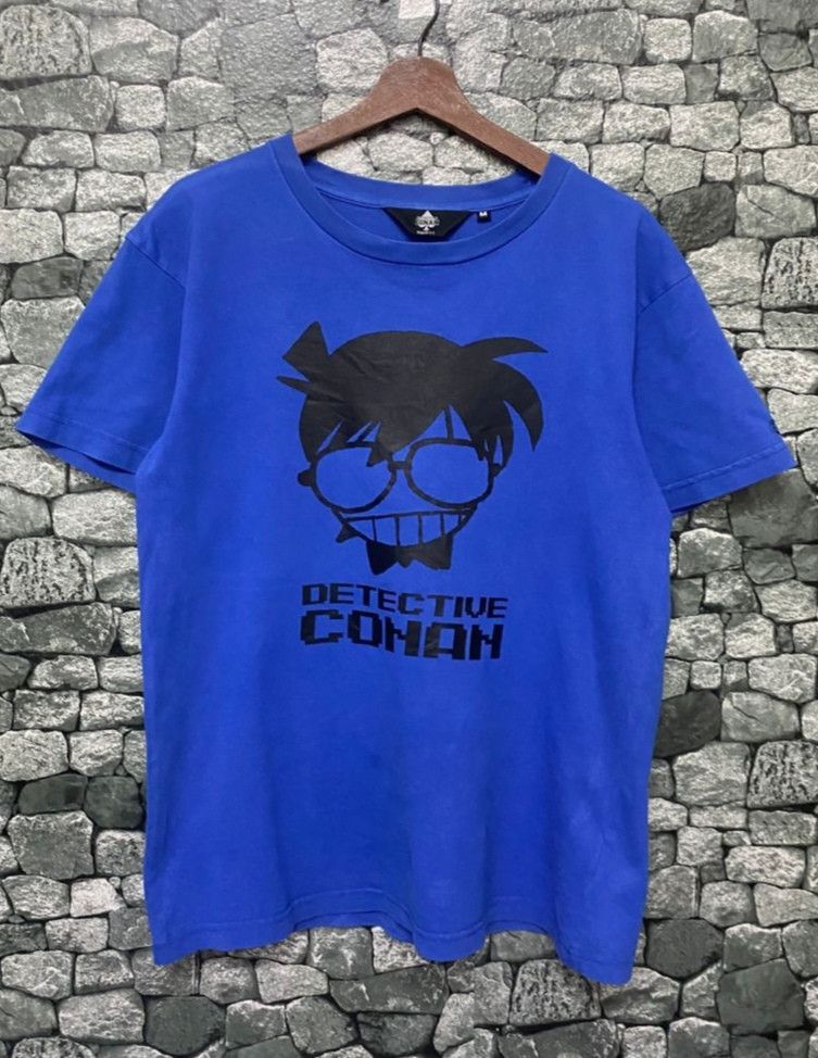 Anime Vintage Detective Conan Anime Tshirt Size US M / EU 48-50 / 2 - 1 Thumbnail