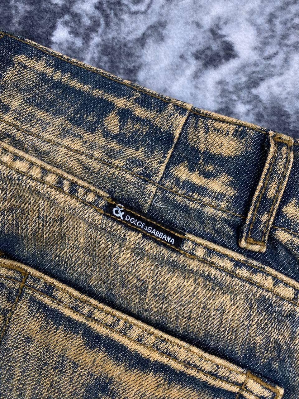 Dolce & Gabbana Vintage Dolce & Gabbana Big Logo Flared Jeans Denim Size 27" / US 4 / IT 40 - 6 Thumbnail