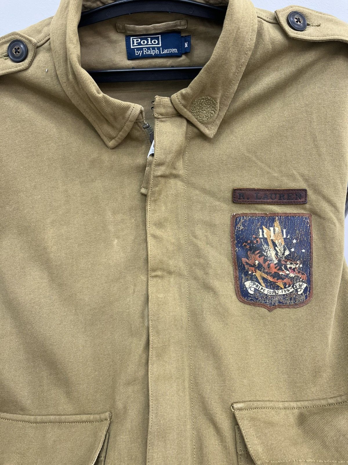 Polo Ralph Lauren Vintage Polo Ralph Lauren Soaring Tigers Military Jacket Size US M / EU 48-50 / 2 - 8 Thumbnail
