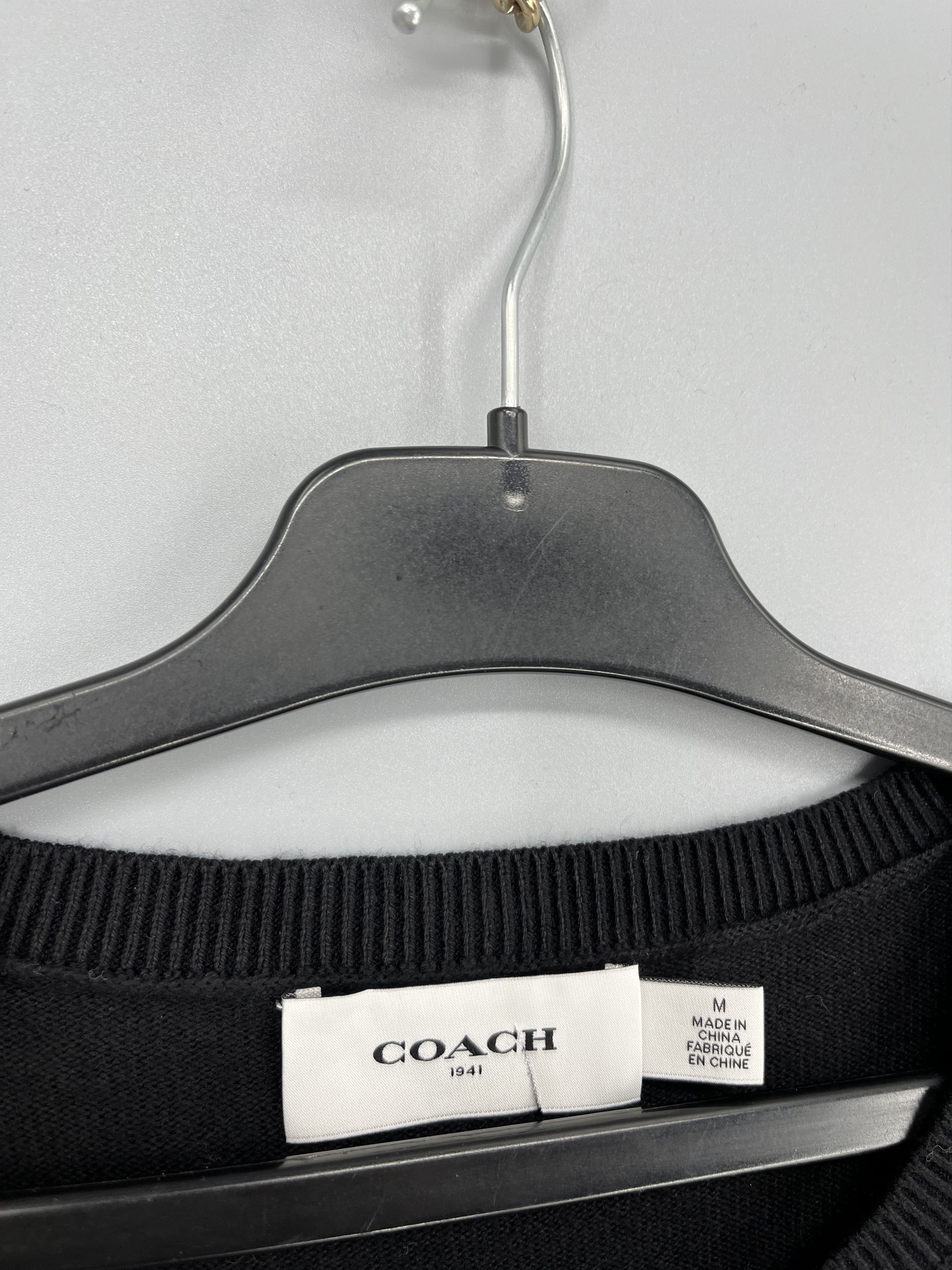 Coach NWOT Coach 1941 Womens Luxury Cotton Viscose Knit Button Size M / US 6-8 / IT 42-44 - 5 Thumbnail