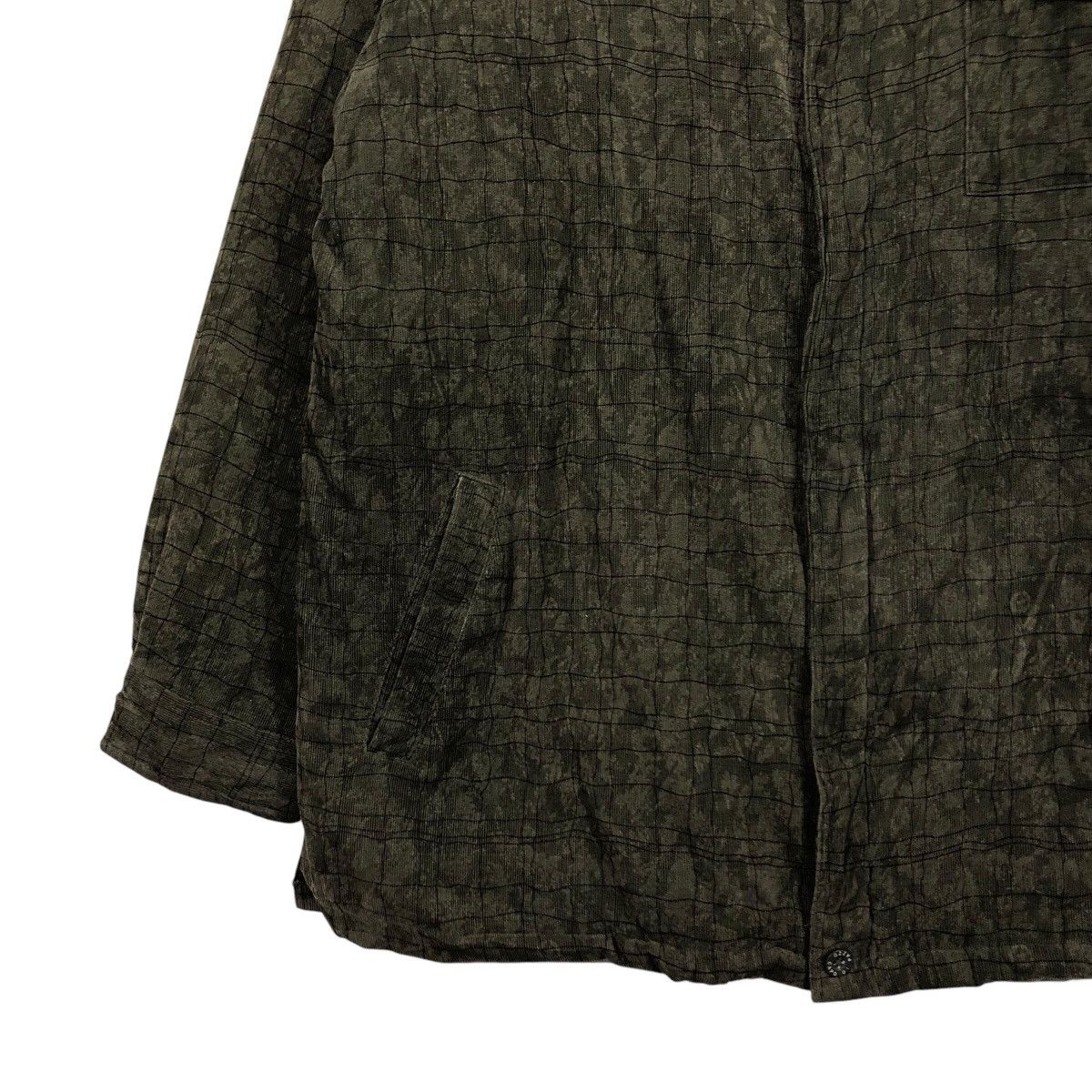 Japanese Brand Capo Di Pazzo Minimalist Stand-Neck Quilted Coat Size US L / EU 52-54 / 3 - 5 Thumbnail