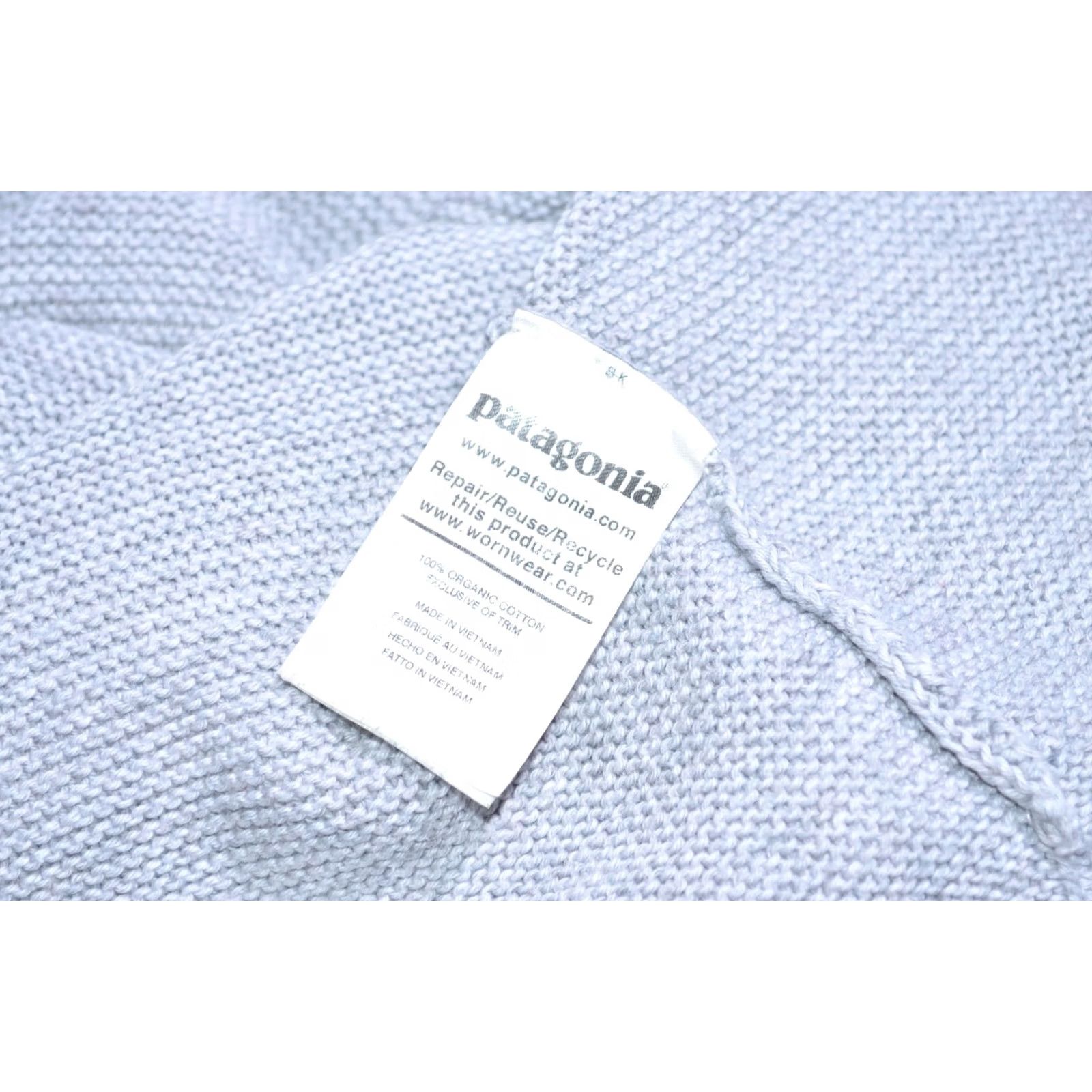 Patagonia Patagonia Jumper Grey Long Sleeve Size M Women's Organic Cotton Knitted Crew Neck Pullover For Casual Travel Size M / US 6-8 / IT 42-44 - 6 Thumbnail
