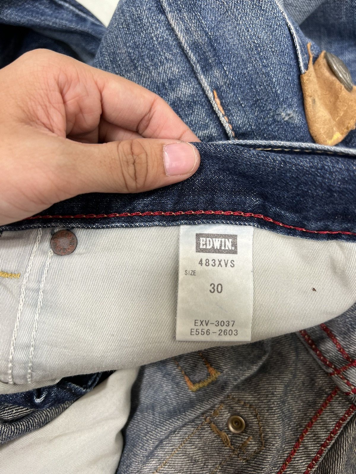 Edwin 🔥 EDWIN COW EXCLUSIVE VINTAGE BROKEN DENIM Size US 34 / EU 50 - 14 Thumbnail