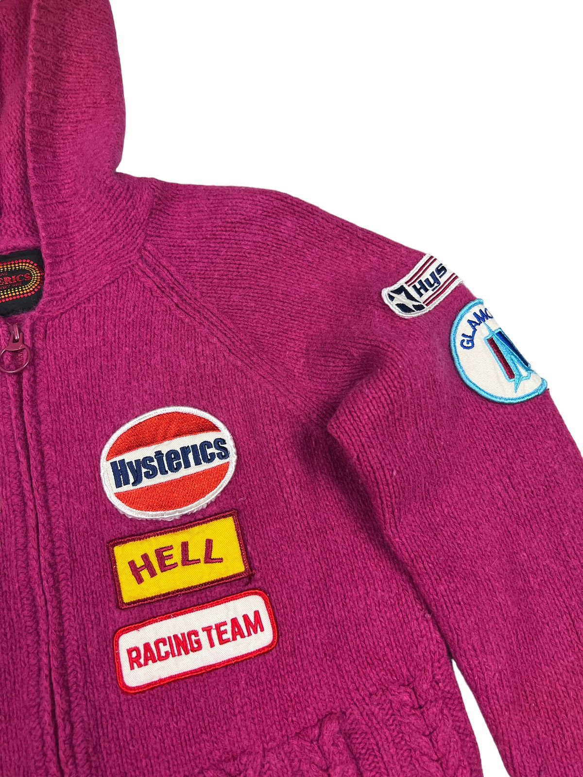 Hysteric Glamour Hysteric Glamour Patches Zipper Sweater Size S / US 4 / IT 40 - 5 Thumbnail