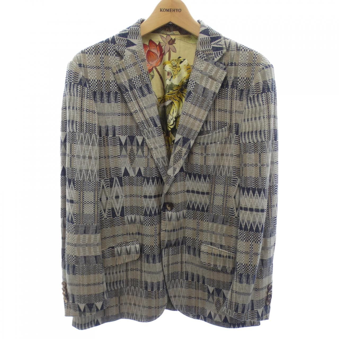 Etro Etro Etro Jacket Textile Outerwear 211-1187Q-1182 DUTY FREE for USA Size ONE SIZE - 1 Thumbnail