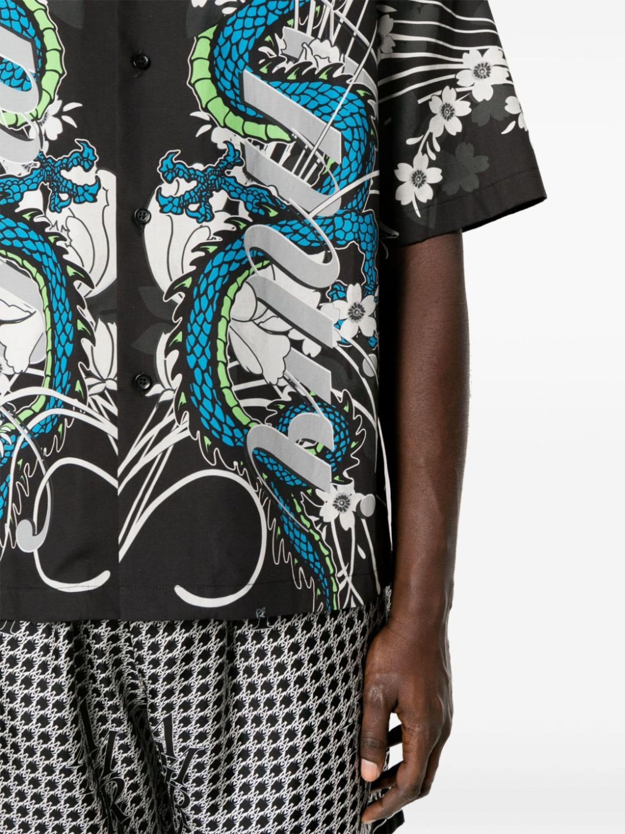 Amiri o1y0525 Patterned Shirt in Multicolor Size US XXL / EU 58 / 5 - 2 Thumbnail