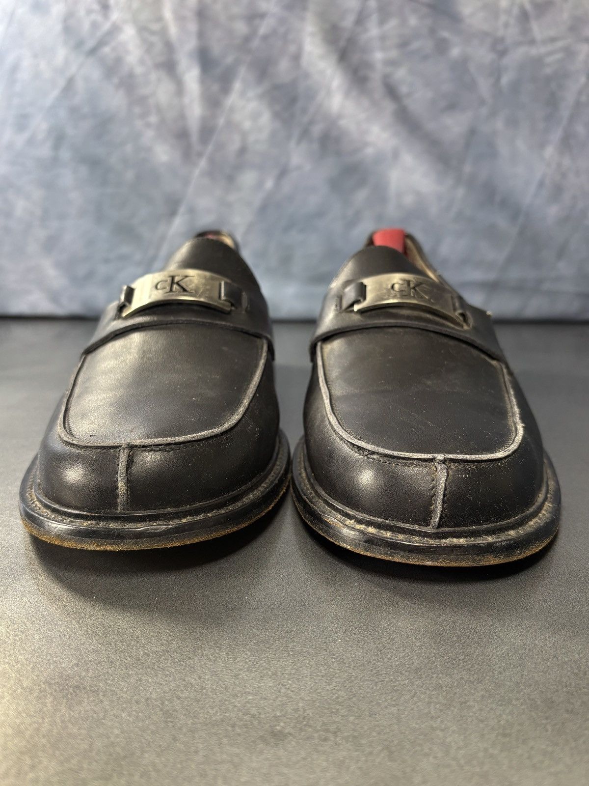 Calvin Klein Vintage Calvin Klein Loafers 1990s CK Made in Italy Leather Size US 9 / EU 42 - 6 Thumbnail