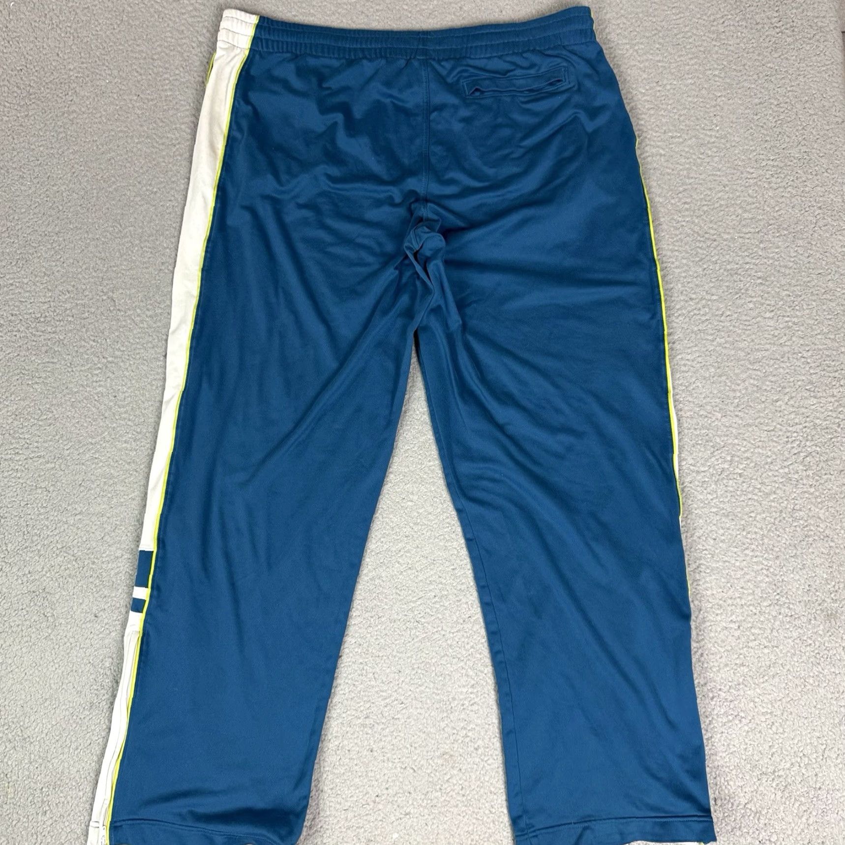 Nike VINTAGE Nike Track Pants Mens 2XL Blue Y2K Sweatpants Baggy 90s Wide Casual Rare Size US 39 - 6 Thumbnail