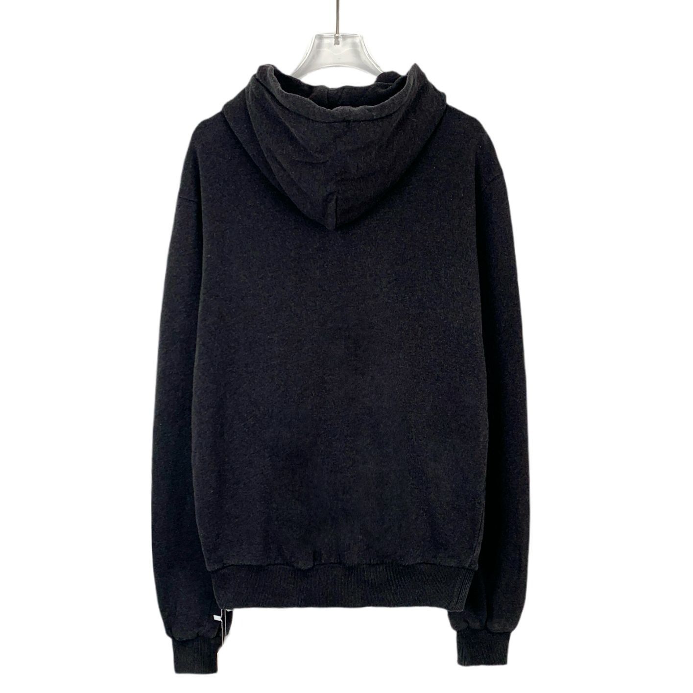 Dolce & Gabbana DOLCE & GABBANA Mens Black Cotton Crown Embroidered Zip-Up H Size US S / EU 44-46 / 1 - 7 Thumbnail