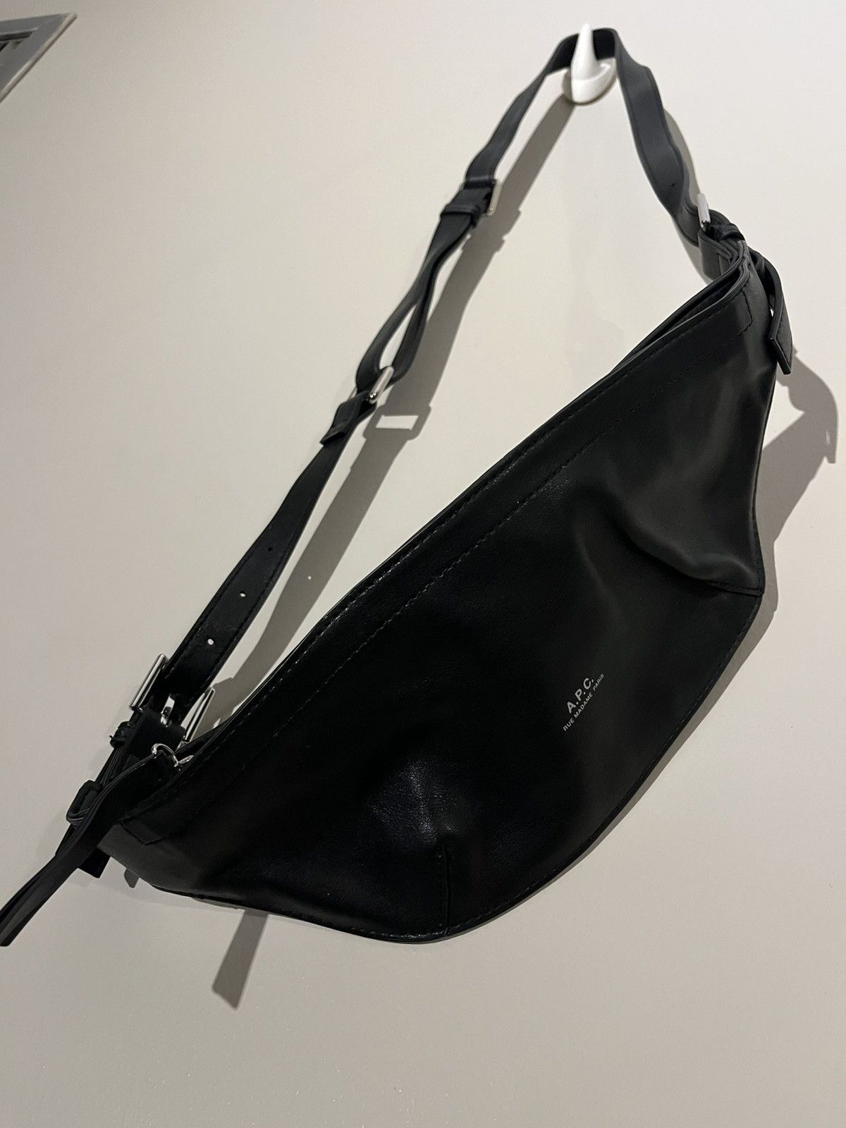A.P.C. A.P.C. Black Nino Belt Bag Size ONE SIZE - 1 Thumbnail