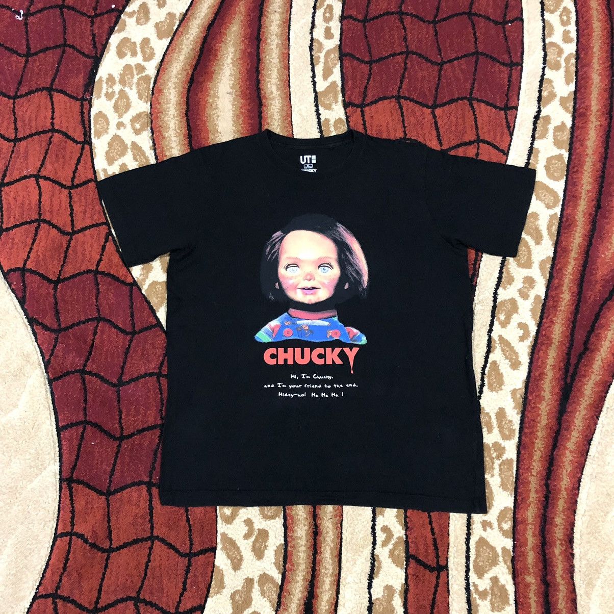 Vintage Vintage 2004 Chucky Movie T Shirt Size US L / EU 52-54 / 3 - 2 Thumbnail