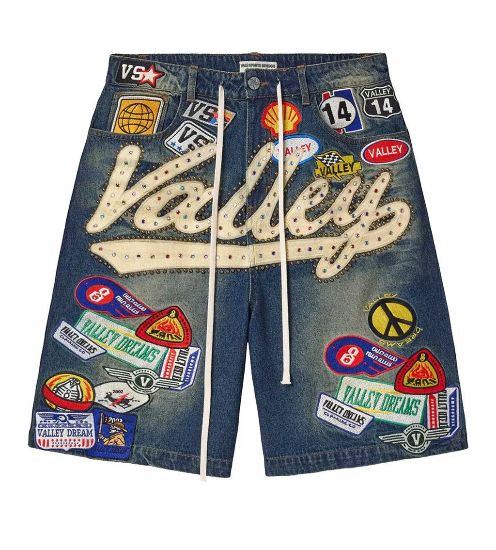 Vale Forever 1980s Jorts Denim Shorts Blue SIZE 30