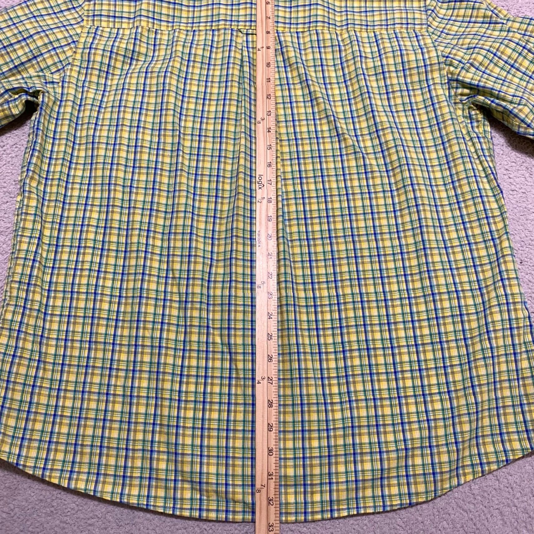 Chaps Ralph Lauren Chaps Mens XL Shirt Multicolor Plaid Check Long Sleeve Button-Down Size US XXL / EU 58 / 5 - 7 Thumbnail