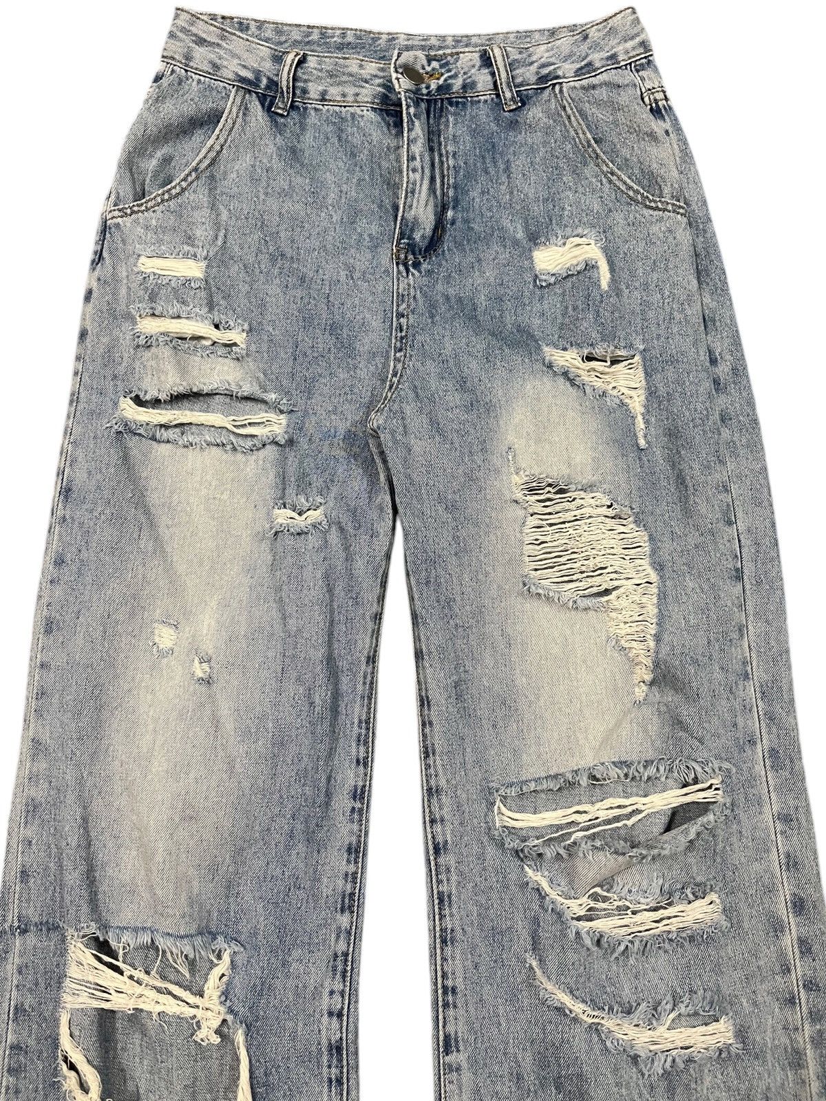 Japanese Brand × Vintage Vintage Japanese Brand Baggy Distresses Denim Size US 30 / EU 46 - 2 Thumbnail
